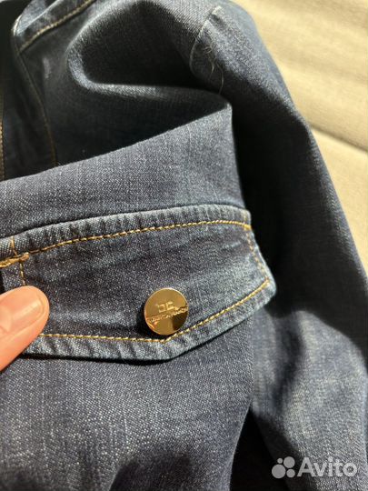 Джинсовая рубашка Elisabetta Franchi р.40