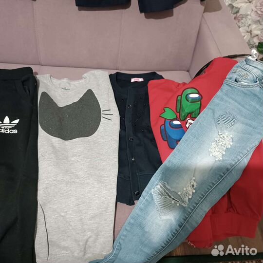 Вещи пакетом на девочку 8-10 лет