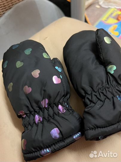 Варежки детские hm 92 для девочки