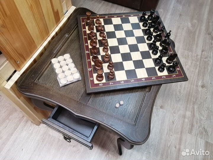Нарды стол, шахматы стол