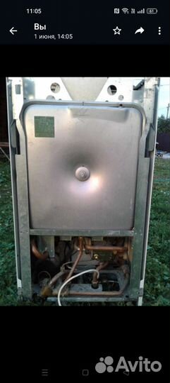 Газовый котел vaillant одноконтурный 24 кв. Б/у