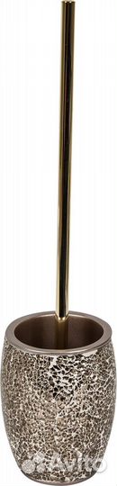 Ёршик для унитаза Deco цвет золотой