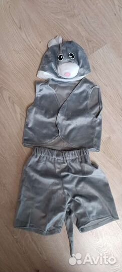 Новогодние костюмы мышки и медведя