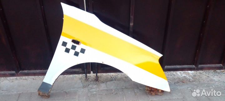 Nissan almera g15 крыло правое