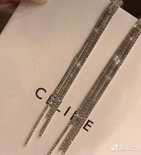 Серьги celine