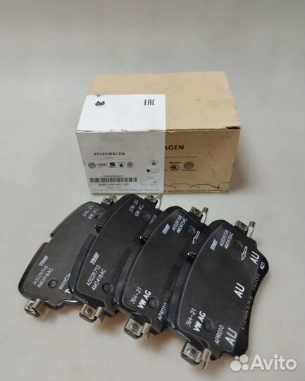 Тормозные колодки VolksWagen 4M0698451BP