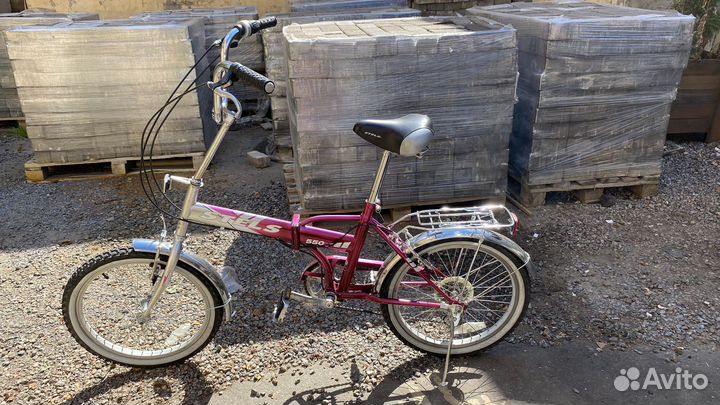 Велосипед stels складной