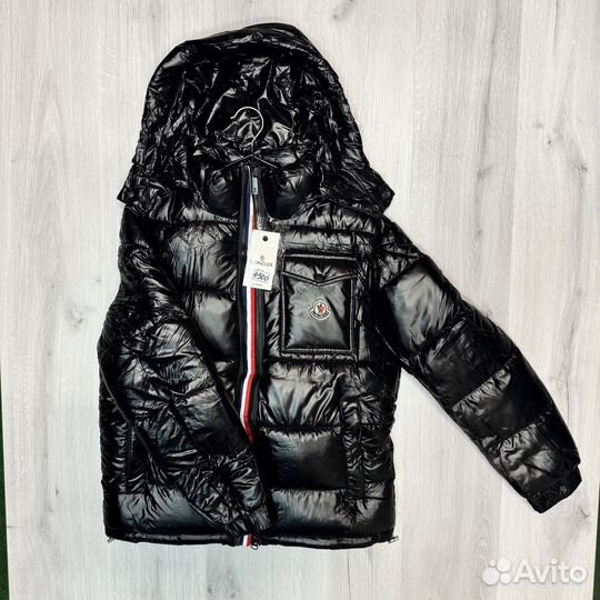 Пуховик Moncler черный