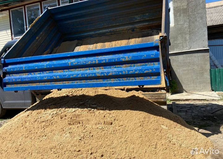 Песок щебень доставка камаз