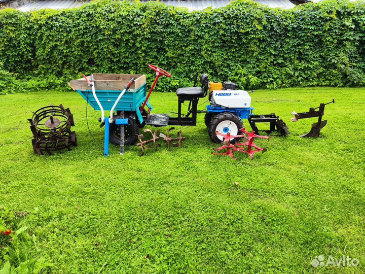 Мотоблок - минитрактор Нева мб 2 Subaru EX21 7л.с