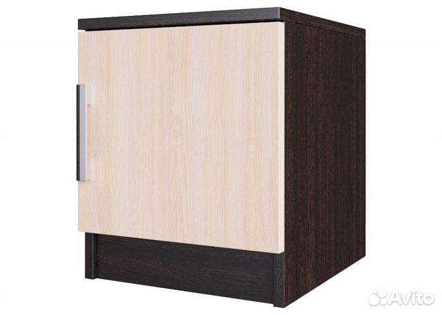 Тумба прикроватная дуб венге/дуб млечный