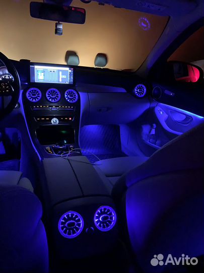 Подсветка салона Mercedes W205 / GLC X253