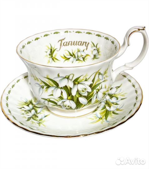 Тарелка.Royal Albert. Цветок Месяца