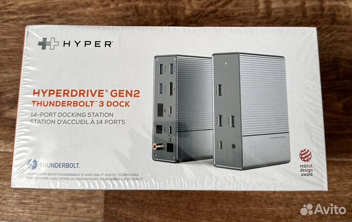 Док станция HyperDrive GEN2 14-in-1 Thunderbolt 3