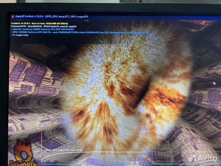 Видеокарта gtx 1050 ti 4gb asus