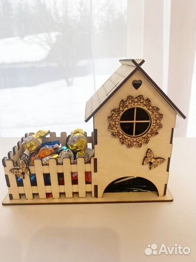 Чайный домик. Домик для чая. Подарок на 8 марта