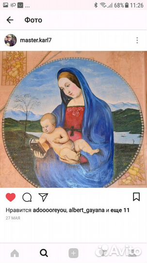 Масляные картины нарисованные художником