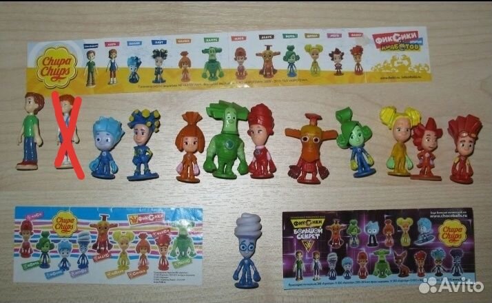 Фиксики игрушки чупа чупс из разных серий