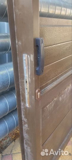 Ворота алюминиевый металлопрофиль 4,5*2,16