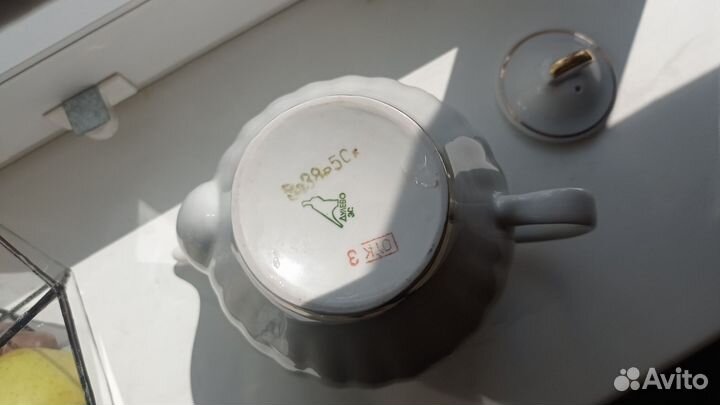 Заварочный чайник Дулево золотая лента