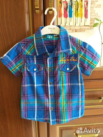 Рубашки на мальчика 98
