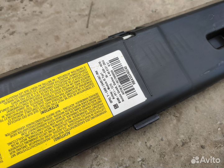 Шторка безопасности на Opel Zafira B