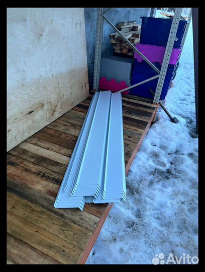 Ветровые планки из плоского листа