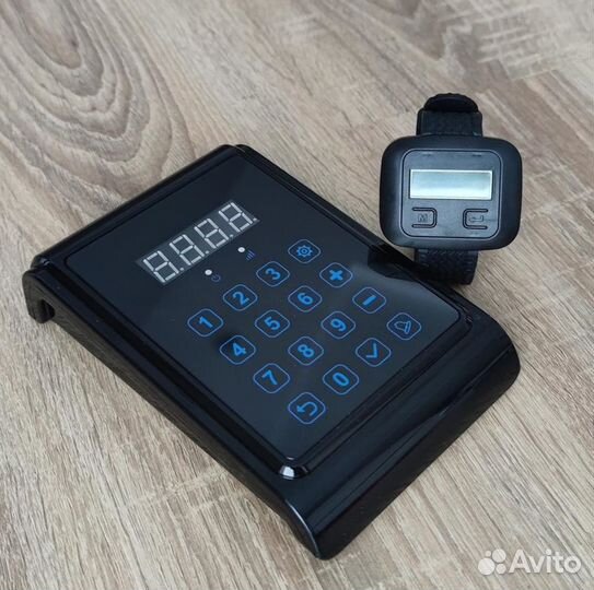 Часы Эконом официанта и пульт кнопка вызова