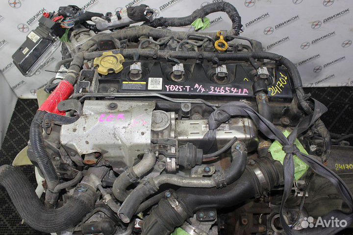 Двигатель nissan YD25DDTi, 2500 куб.см Контрактная