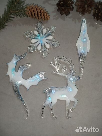 Елочные игрушки набор