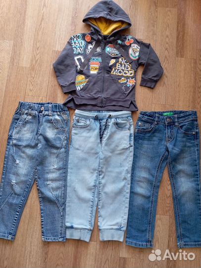 Одежда пакетом на мальчика 98 104