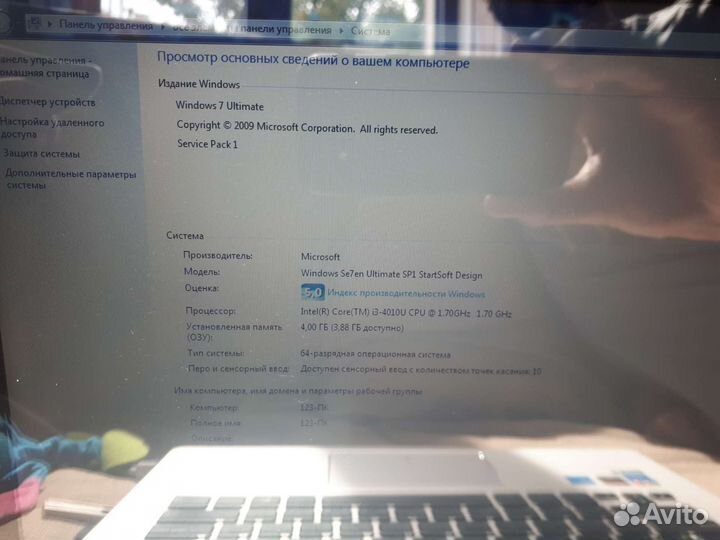 Asus S301L/ i3-4010/ Full HD/ сенсор