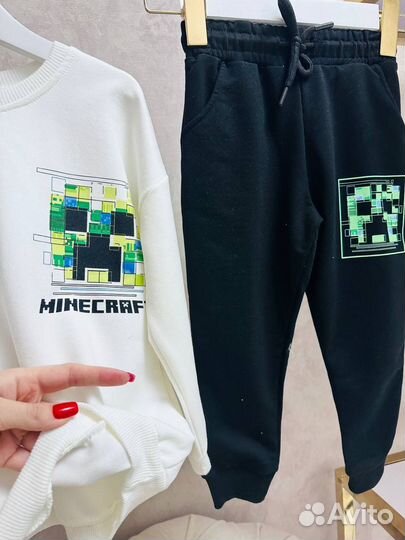 Новый костюм для мальчика Minecraft Zara 104 110