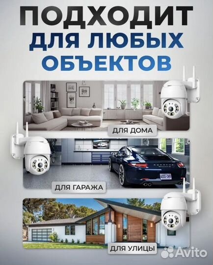 Камера видеонаблюдения wifi уличная ip