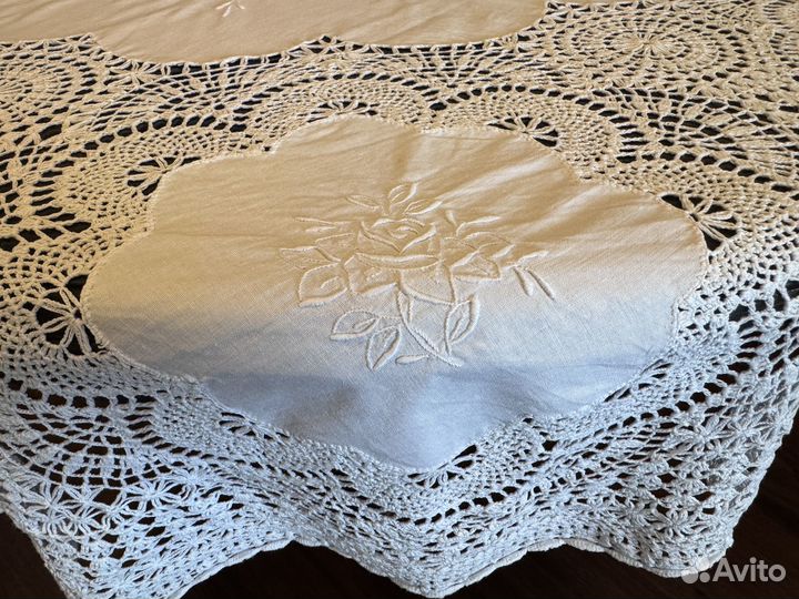 Винтажня скатерть,хлопок, Испания