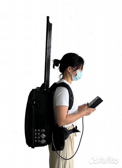 Подавитель дронов Гарпия рюкзак FPV 8 каналов 400