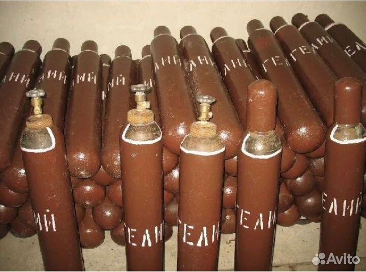 Гелий в балонах для шариков