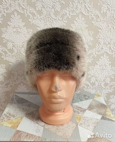 Шапка норковая от Анны Волошко. Эксклюзив