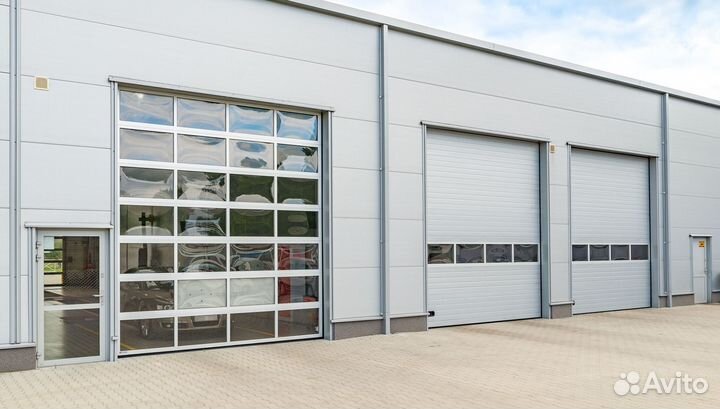 Секционные ворота