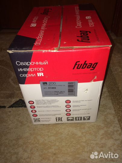 Fubag Сварочный инвертор IR 200