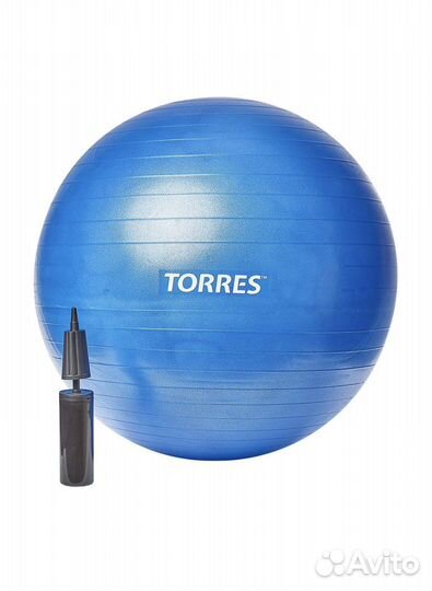 Мяч для фитнеса 65см с насосом