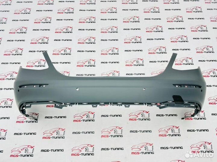 Задний бампер AMG Mercedes E-class W213 дорест