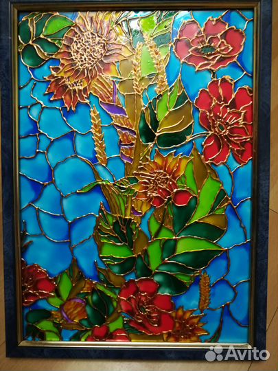Картина-витраж