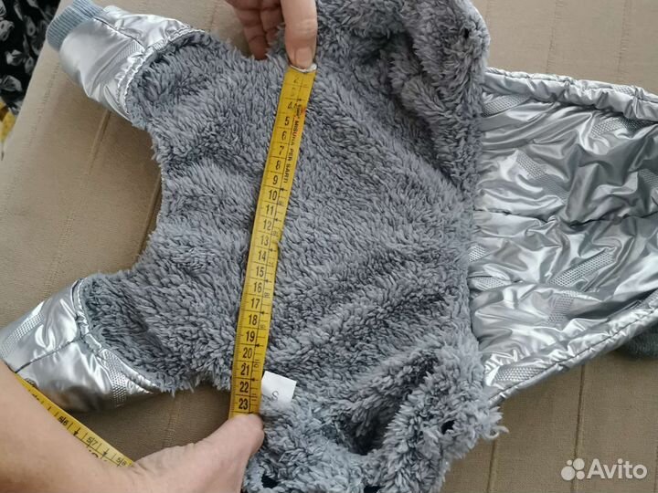 Одежда для собак мелких пород комбинезон зимний