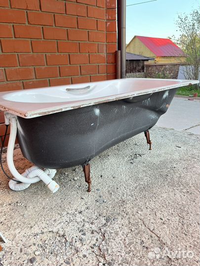 Ванна чугунная бу
