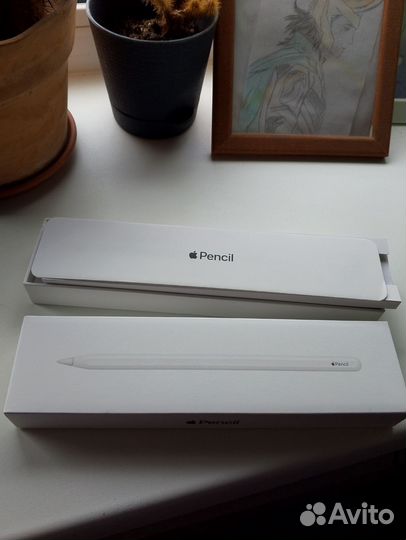 Стилус apple pencil 2 поколения (на запчасти)