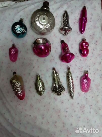 Елочные игрушки СССР