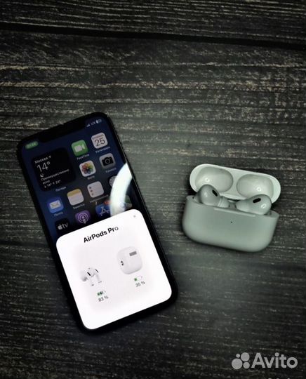 AirPods PRO 2 (гарантия) + чехол
