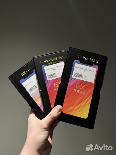 Дисплеи на iPhone 11/11 Pro/11 Pro Max GX
