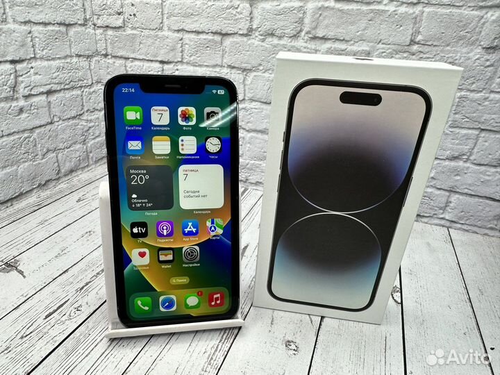 Apple iPhone xr в корпусе 14pro 128gb Space Black